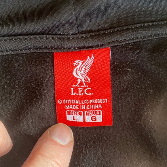 Liverpool Football Club Men’s Hoodie Size L Official Product - Picture 7 of 8